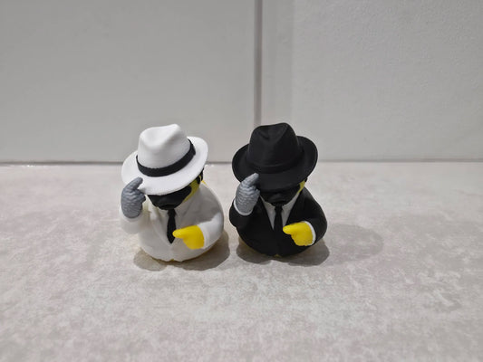 Michael Quackson Retro Pop Star Dashboard Duck