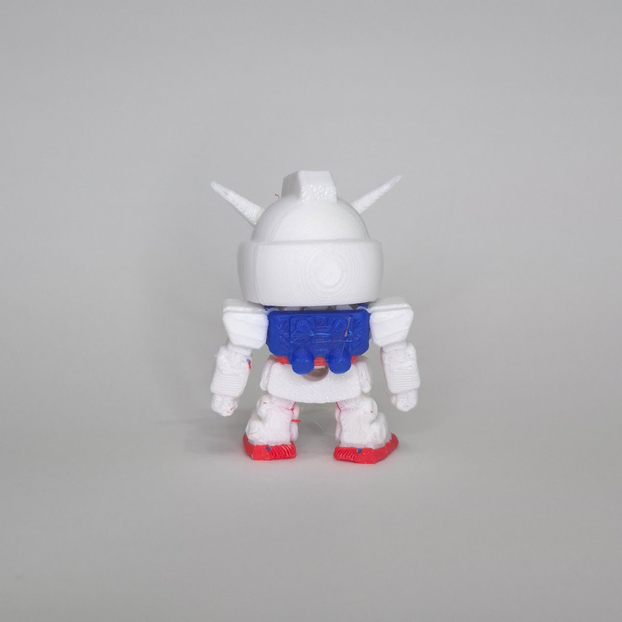 Mobile Suit Gundam Mini Flexi Figurine – 2” Articulated Retro Anime Desk Toy