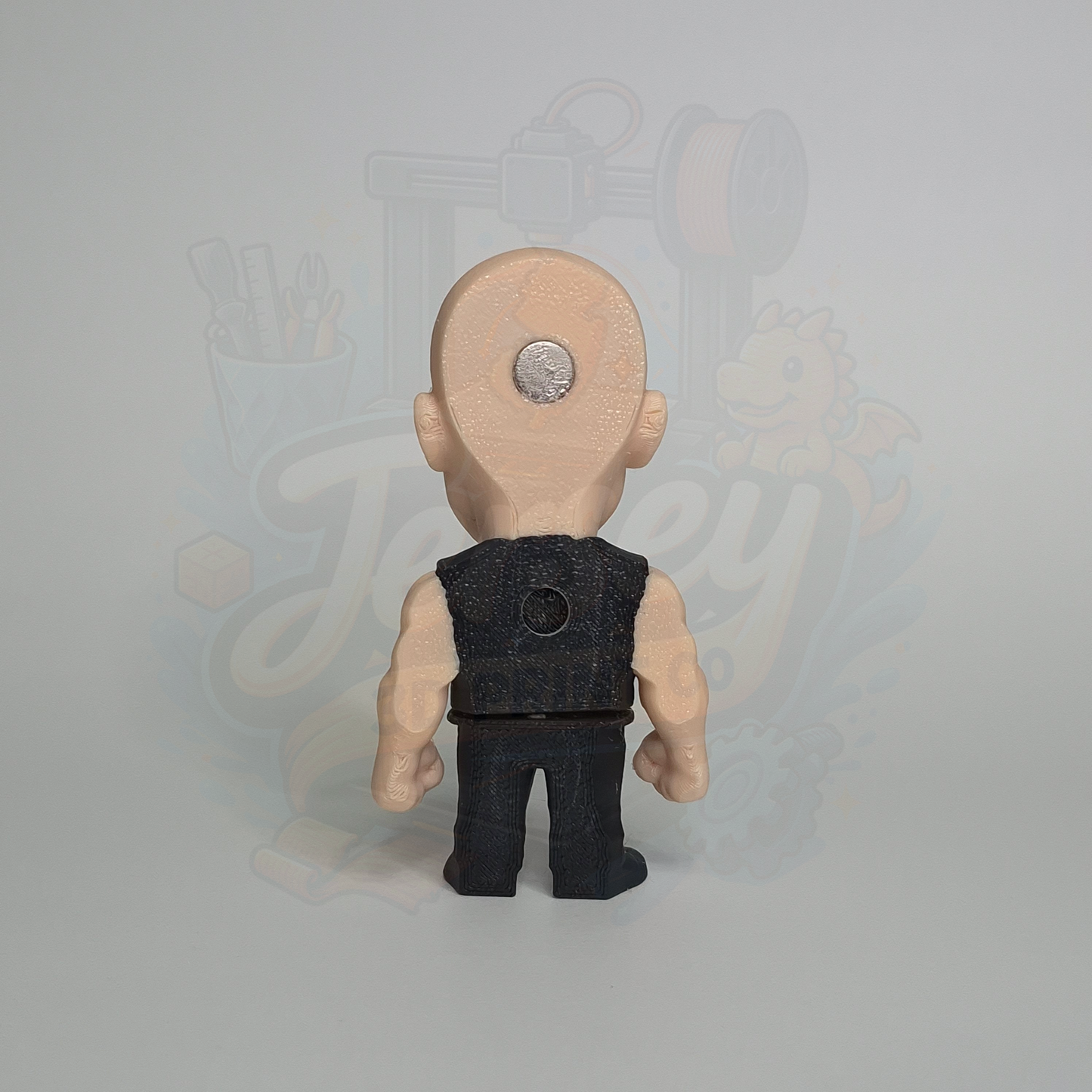 Toretto Family Meme Articulated Refrigerator Magnet