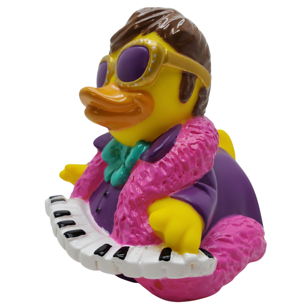 Celebriducks Quackodile Flock Rubber Duck — Collectible Duck in Gift Box