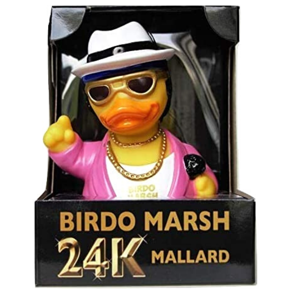 Celebriducks Birdo Marsh Rubber Duck — Collectible Duck in Gift Box