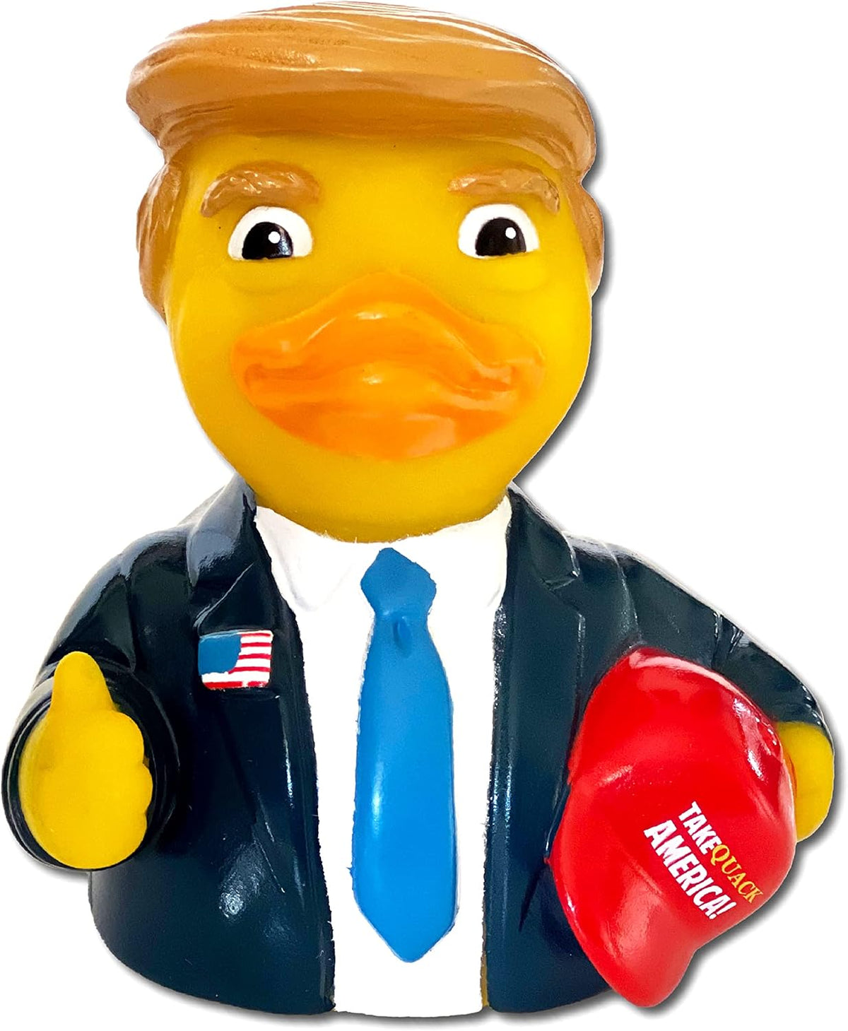 CelebriDucks The Donald Rubber Duck — Collectible Duck in Gift Box