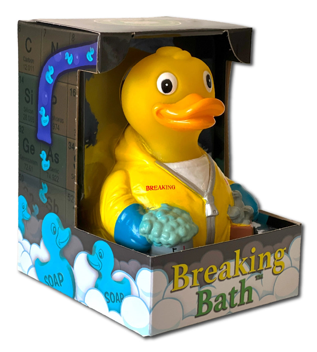 Celebriducks Breaking Bath Rubber Duck — Collectible Duck in Gift Box