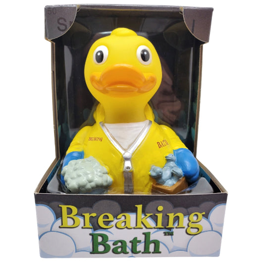 Celebriducks Breaking Bath Rubber Duck — Collectible Duck in Gift Box