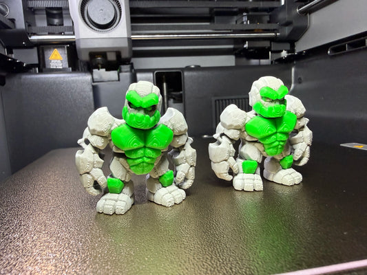 Articulated Mini Stone Golem Action Figure