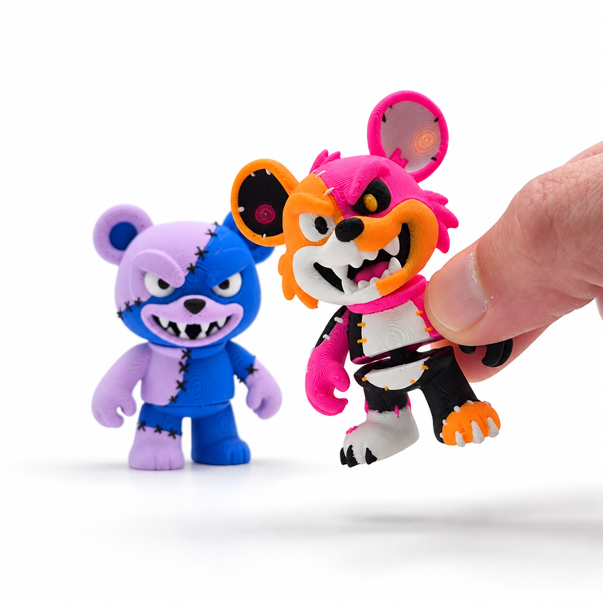 Patchwork Series Magnetic Flexi Toys