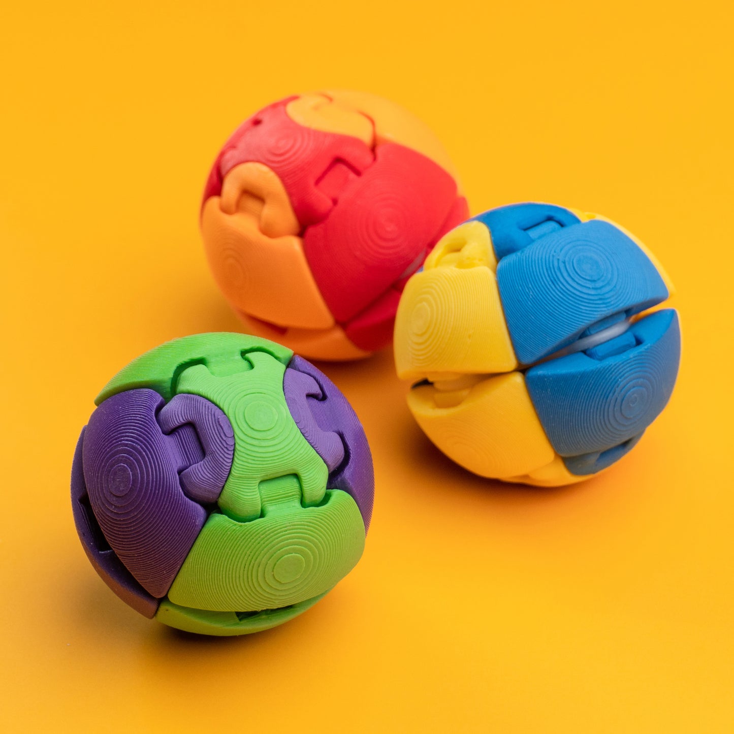 Zorbles 3D Printed Fidget Toys - Fun Squishy Sensory Toys for Kids
