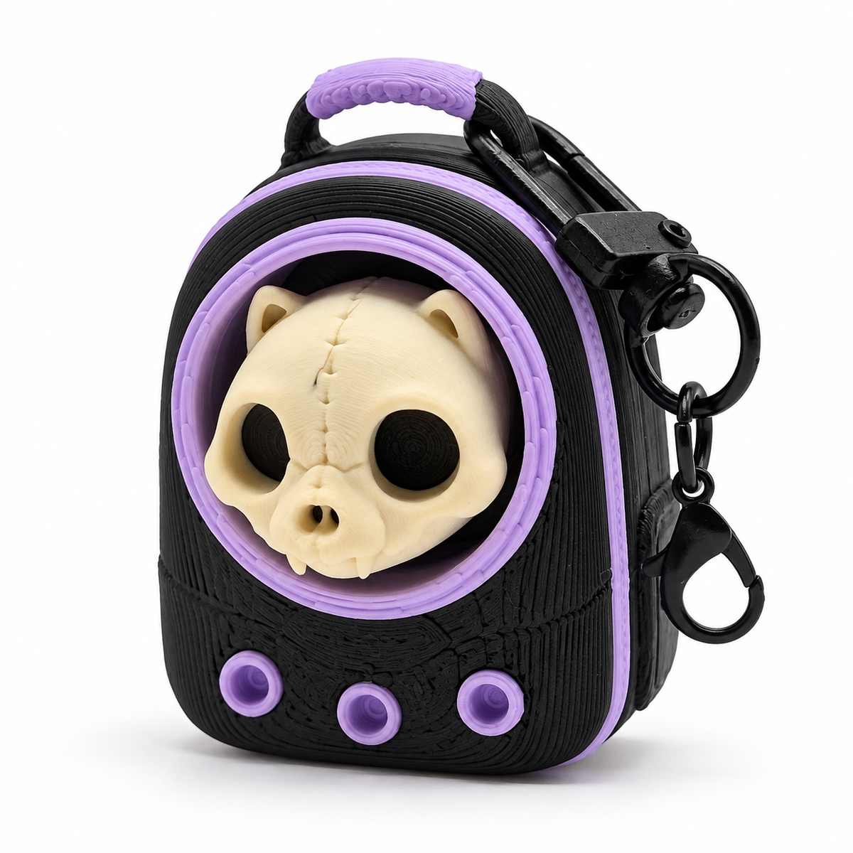 Backpack Buddies Keychain – Customizable Animal Fidget Clicker