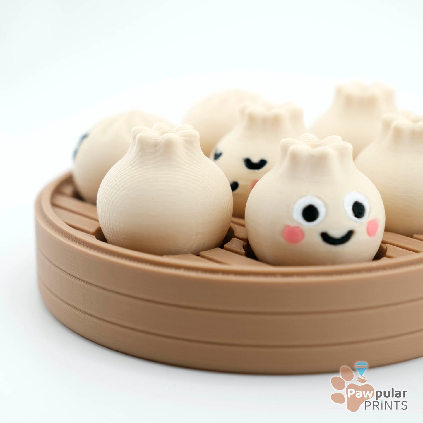 Pan Dumplings Fidget Clicker Sensory Toys by Pawpular Prints