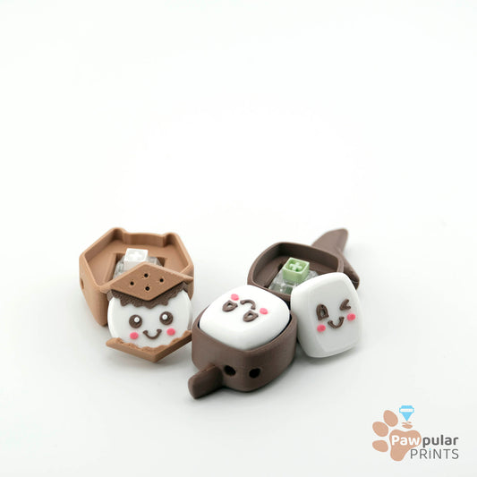 Mallow Drama Fidget Clicker Sensory Toys by Pawpular Prints