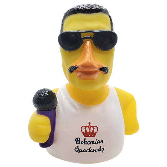 CelebriDucks Bohemian Quacksody Rubber Duck — Collectible Duck in Gift Box