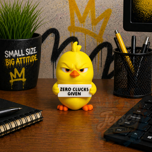 Baby Chick Figurine - Animals with Attitude Adult Humor for the Home and Office