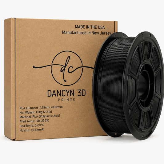 Dancyn3D PLA Basic American Made 3D Printer Filament