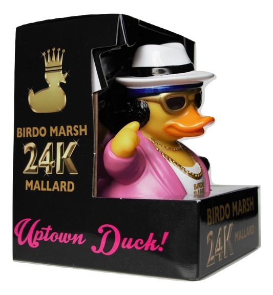 Celebriducks Birdo Marsh Rubber Duck — Collectible Duck in Gift Box