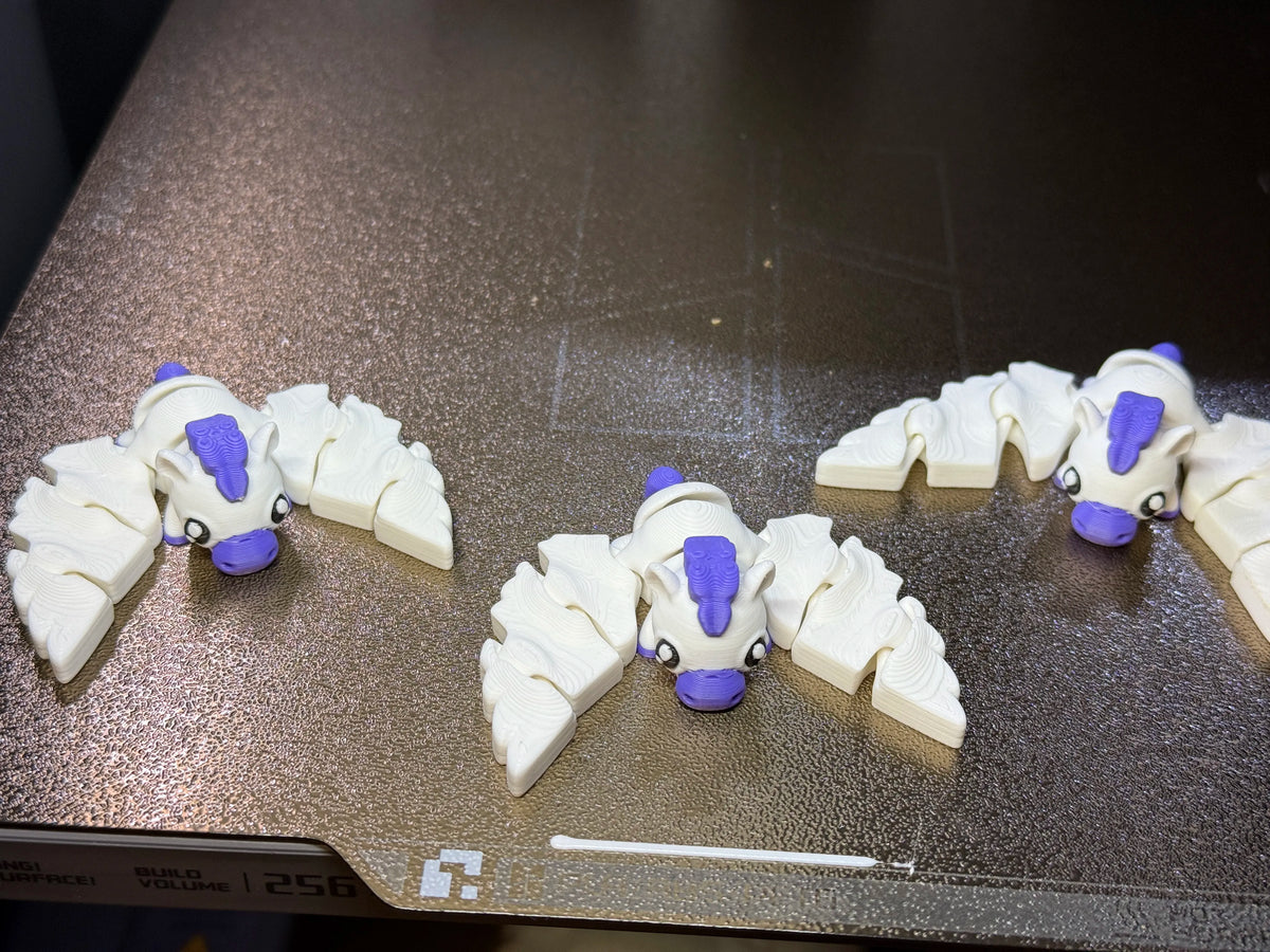 Pegasus Flexi Toy – 3D Printed Articulated Pegasus