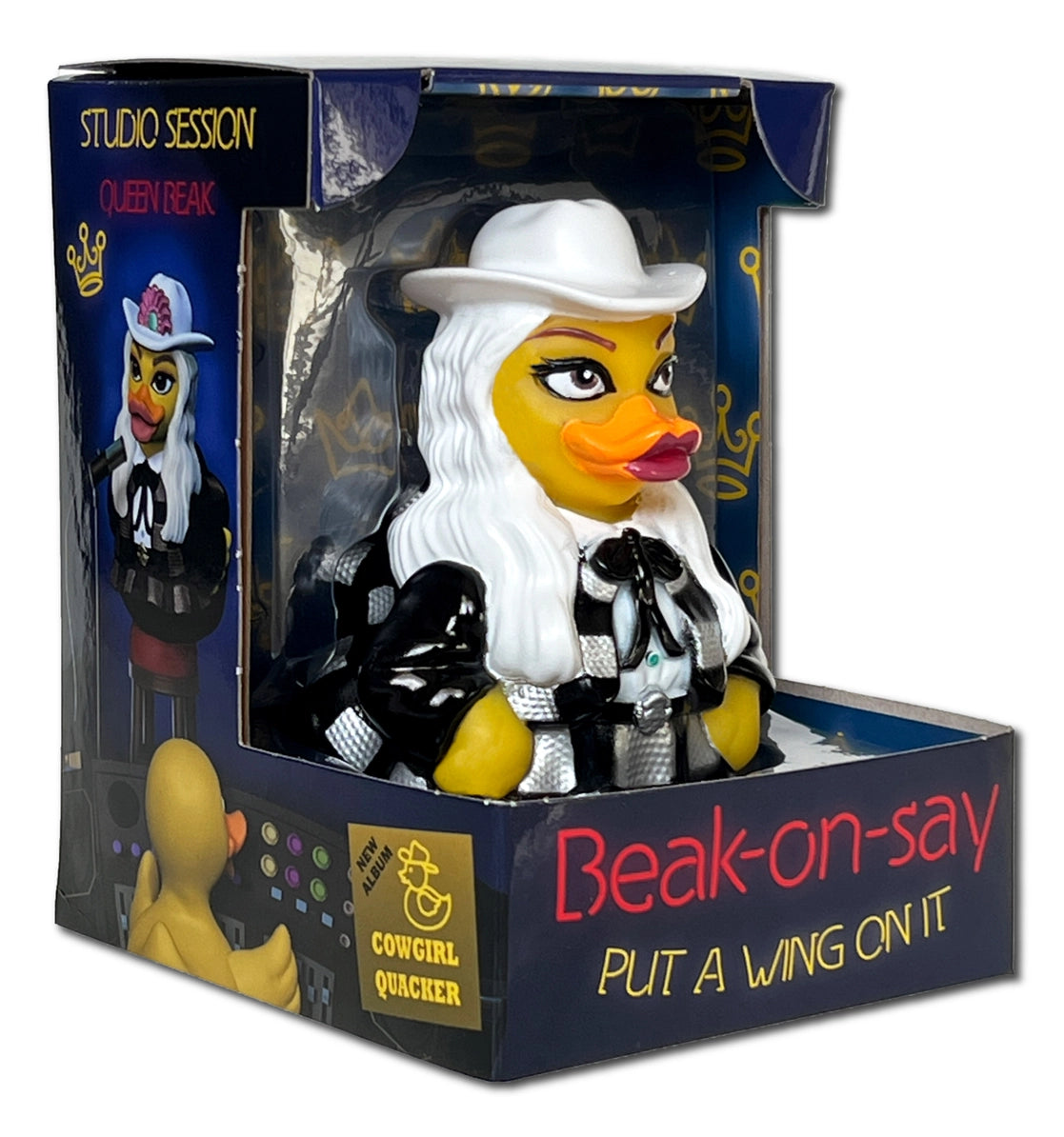 Celebriducks Beak-On-Say Rubber Duck — Collectible Duck in Gift Box