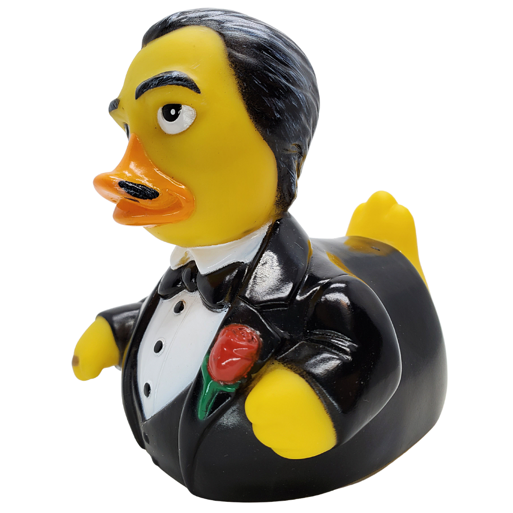 Celebriducks The GodFeather Rubber Duck — Collectible Duck in Gift Box