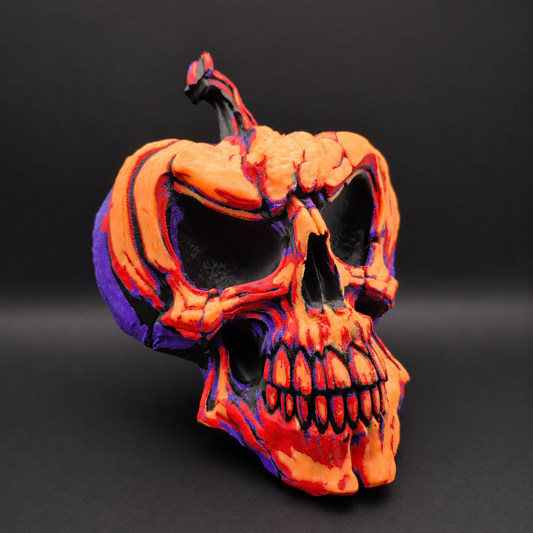 The FieldsEnd Crest – Glow-in-the-Dark Halloween Wall Art by Unicorn Graveyard