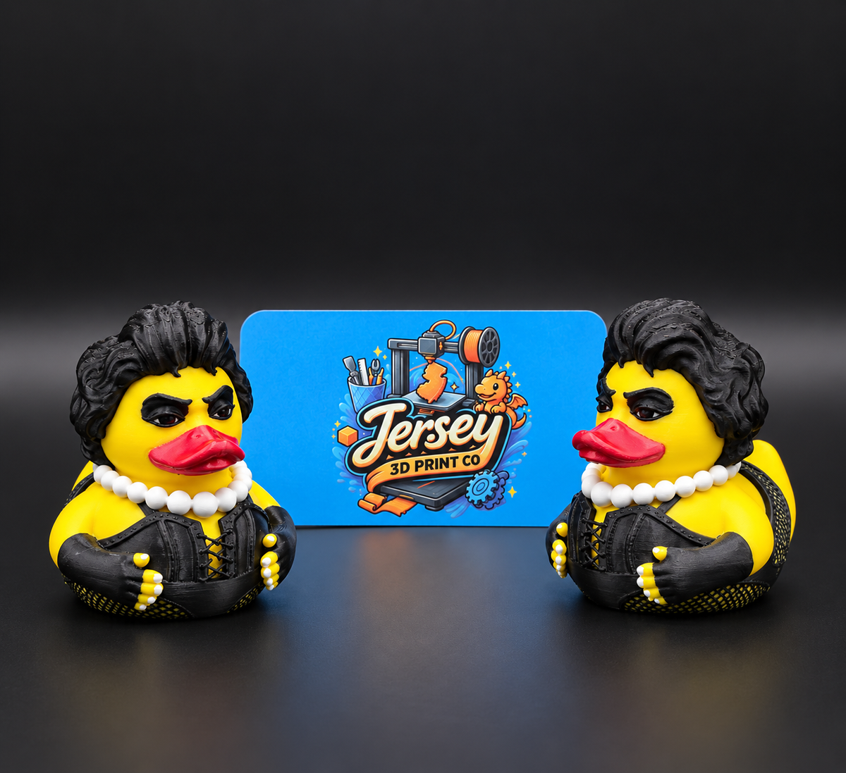 Dr. Duck-N-Furter Figurine – Funny Movie Inspired Jeep Duck