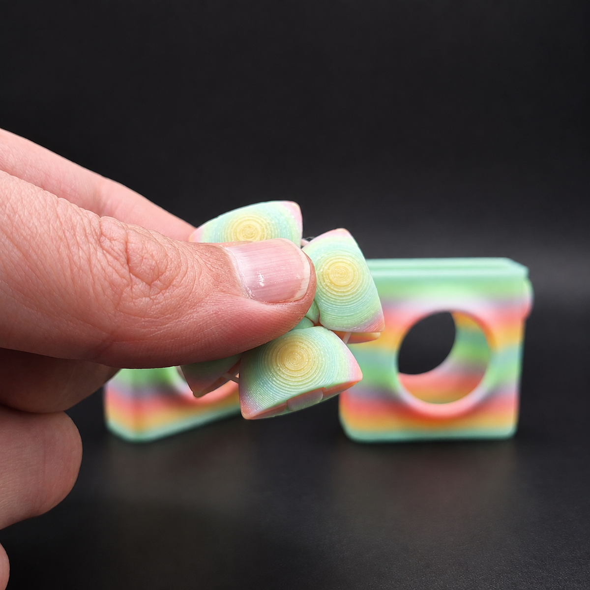 Zorbles - Glow in the Dark Rainbow with Carrying Case