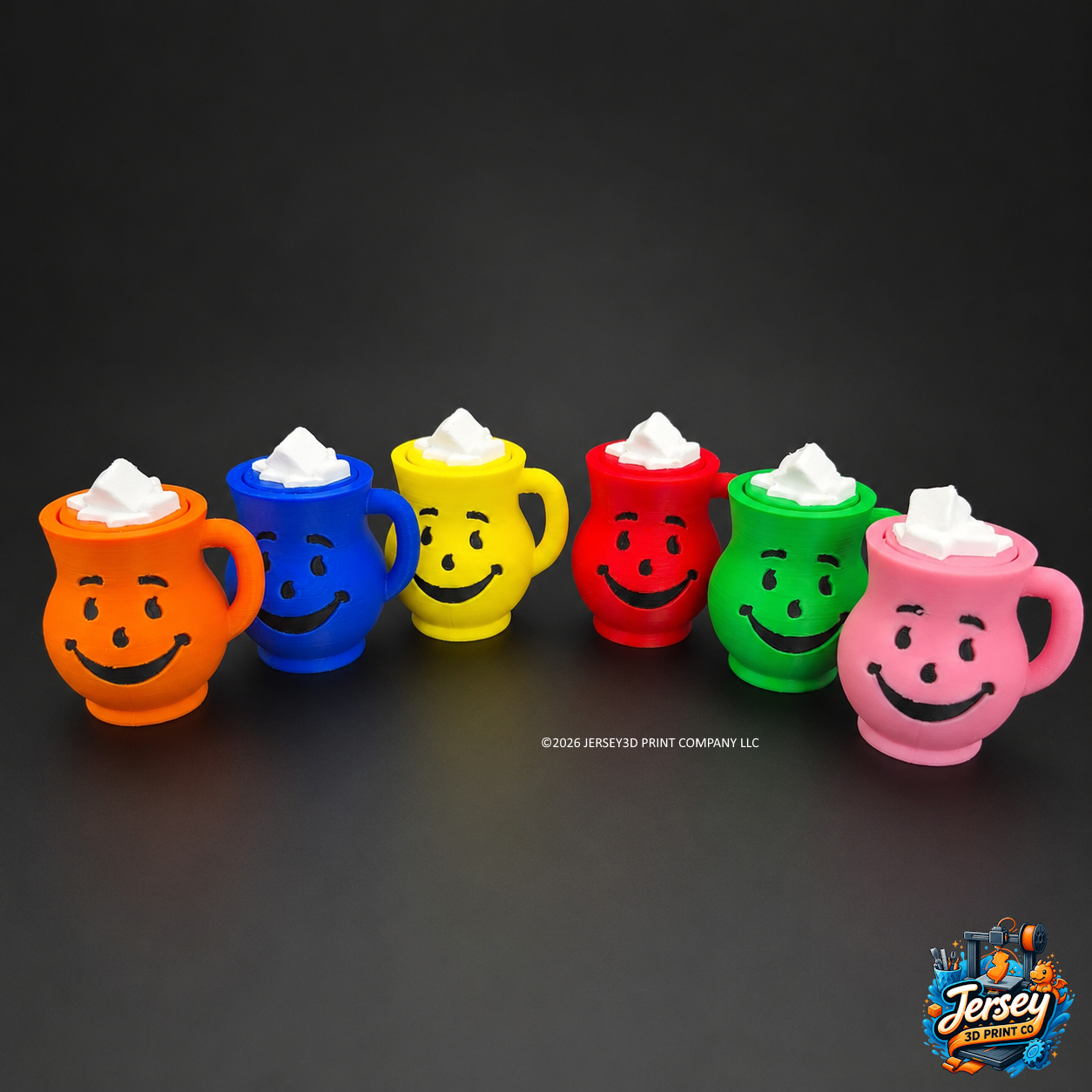 Kool-Aid 1990s Retro Style Mini Fidget Clicker Toy