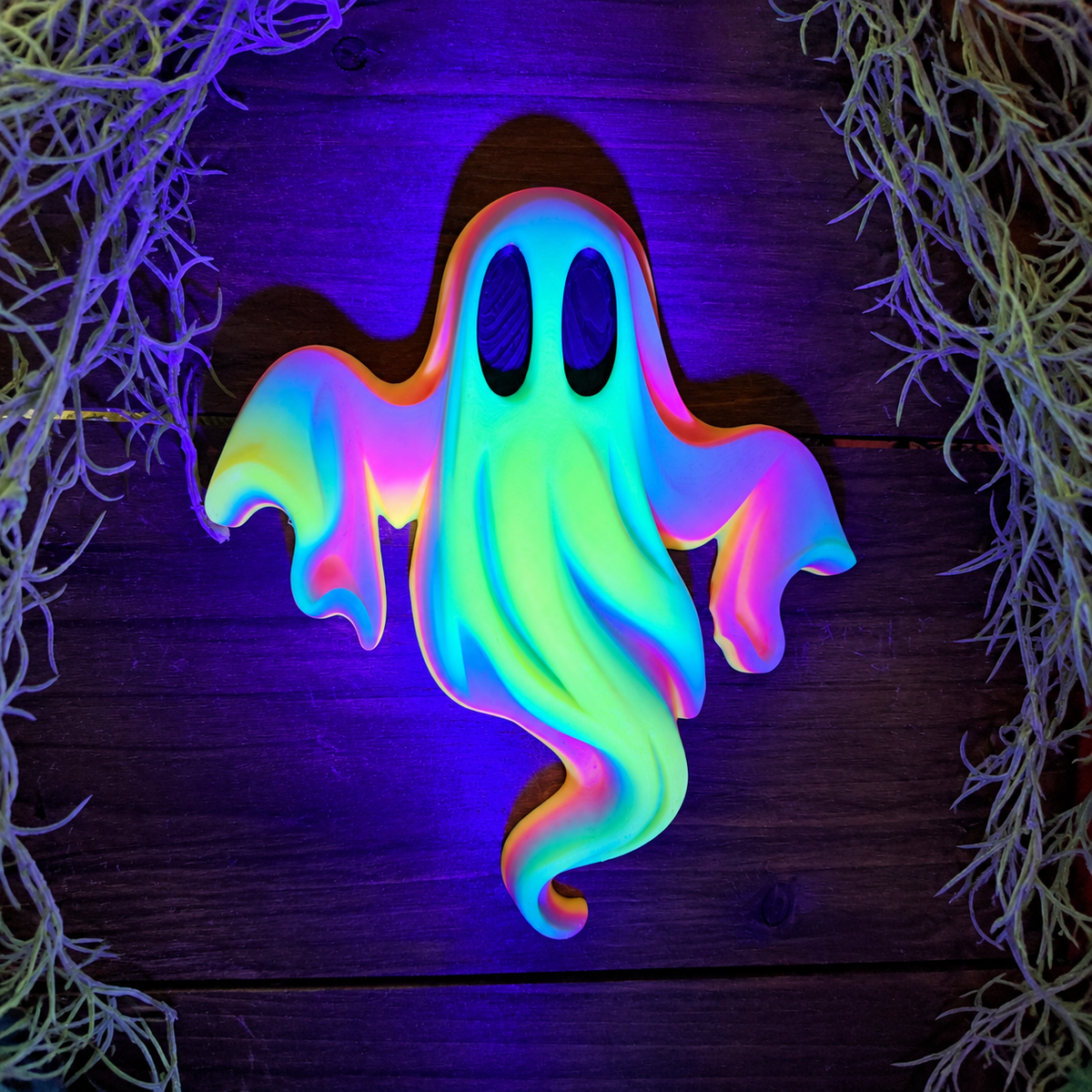 The Soul Shadow – Glow-in-the-Dark Wall Art by Unicorn Graveyard