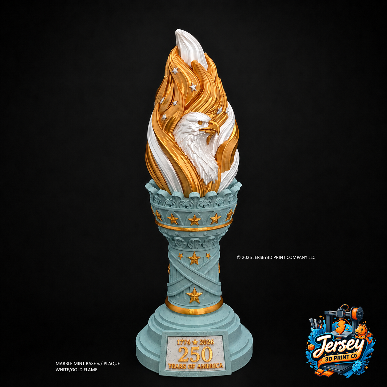 Freedom Torch America 250th Independence Day Anniversary Collectible