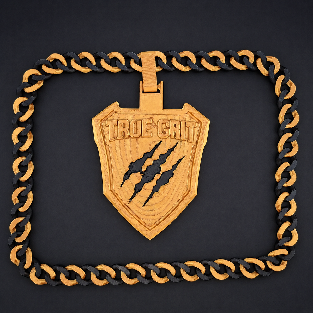 TRUE GRIT Sports Team Golden Award Hype Chain