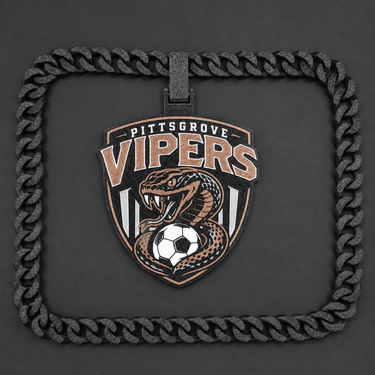 Pittsgrove Vipers Soccer Team Logo Hype Chain