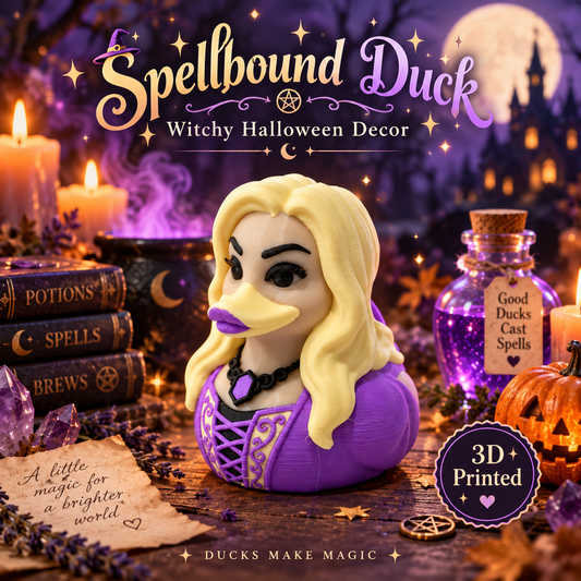 Hocus Pocus Inspired Sanderson Sisters - Sarah Dashboard Duck