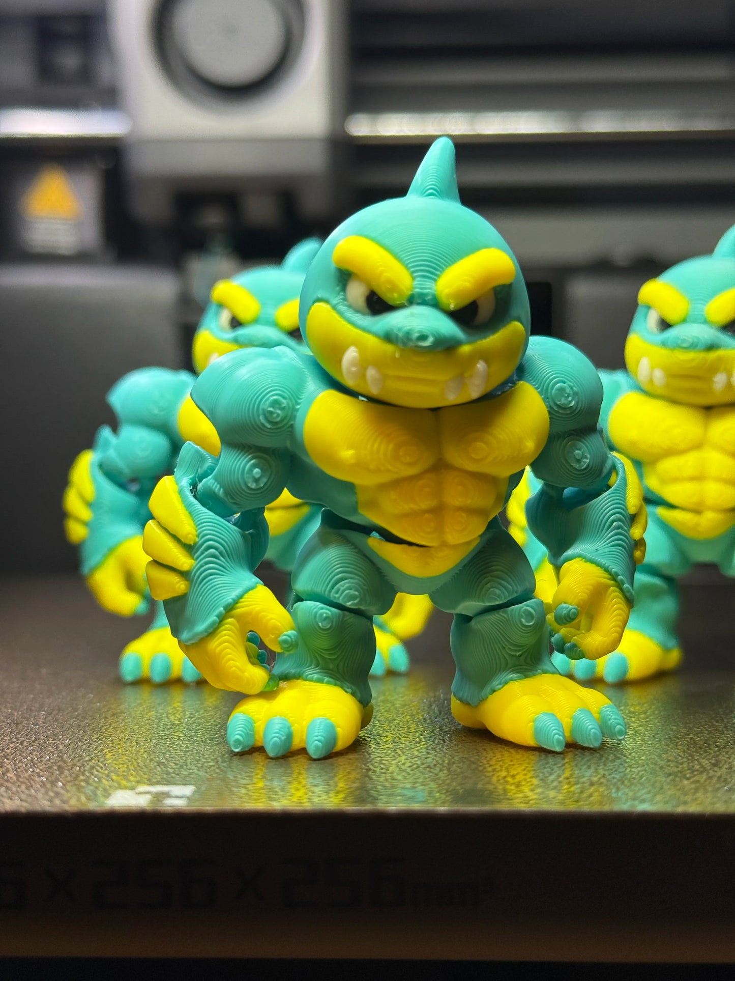 Articulated Mini Shark Man Action Figure by Evilian