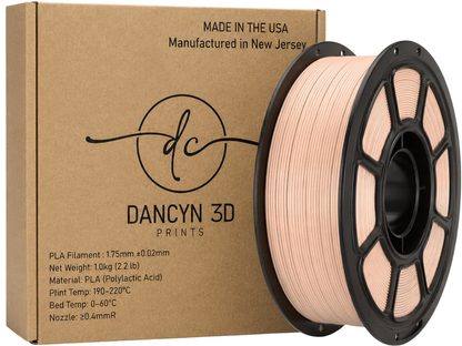 Dancyn3D PLA Basic American Made 3D Printer Filament