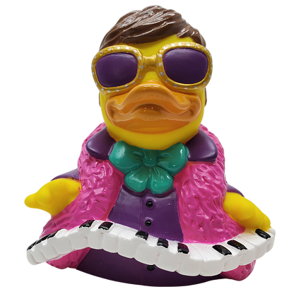 Celebriducks Quackodile Flock Rubber Duck — Collectible Duck in Gift Box