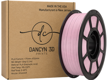 Dancyn3D PLA Basic American Made 3D Printer Filament