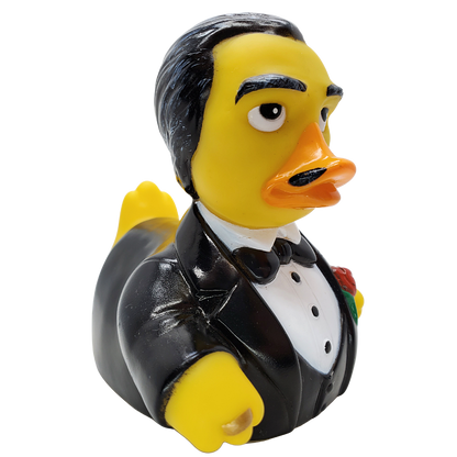 Celebriducks The GodFeather Rubber Duck — Collectible Duck in Gift Box