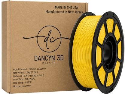 Dancyn3D PLA Basic American Made 3D Printer Filament