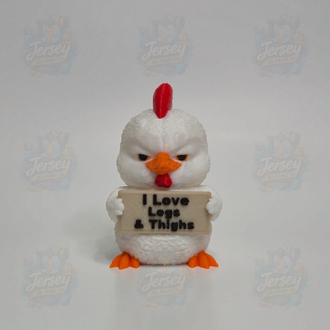 Sarcastic Chicken Figurine - Animals with Attitude Adult Humor for the Home or Office