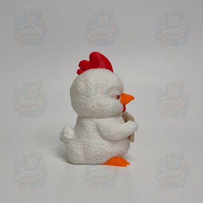 Sarcastic Chicken - Animals with Attitude Funny Animal Figurines for the Home or Office