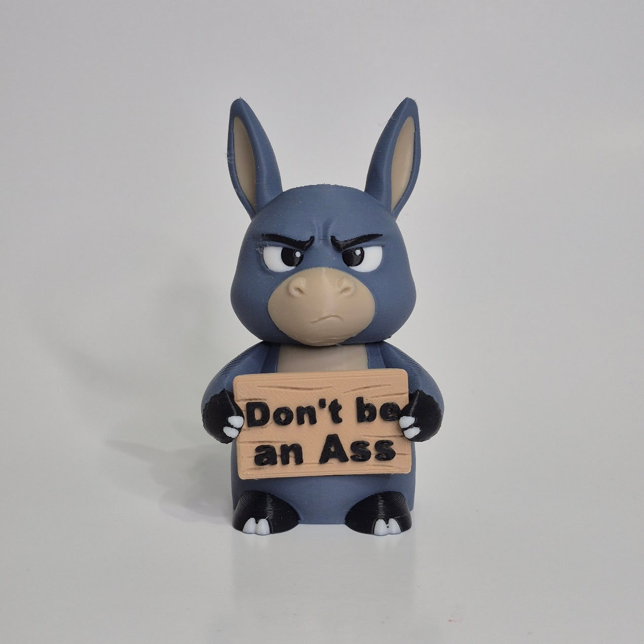 Annoyed Donkey Figurine - Animals with Attitude Adult Humor for the Home or Office
