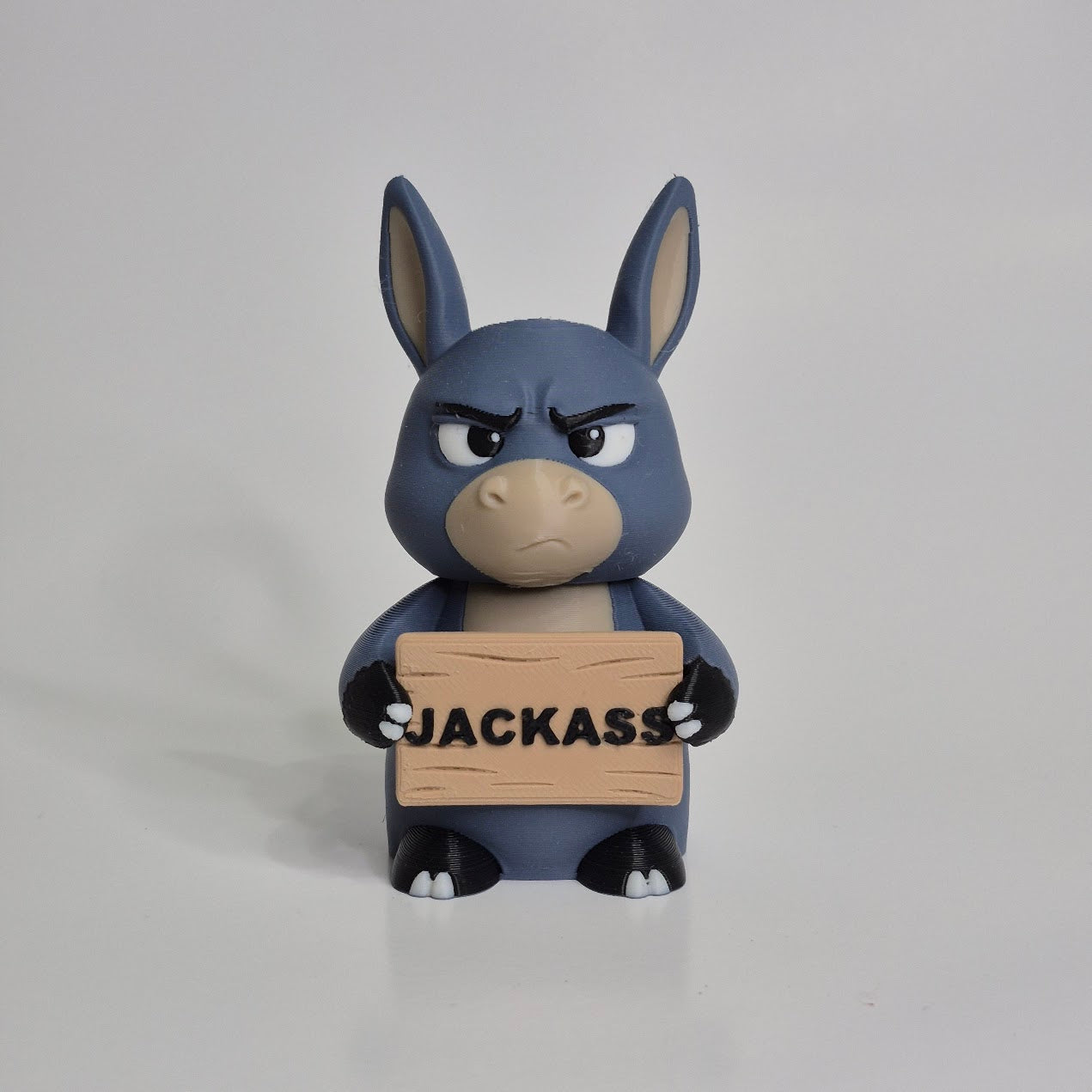Annoyed Donkey Figurine - Animals with Attitude Adult Humor for the Home or Office