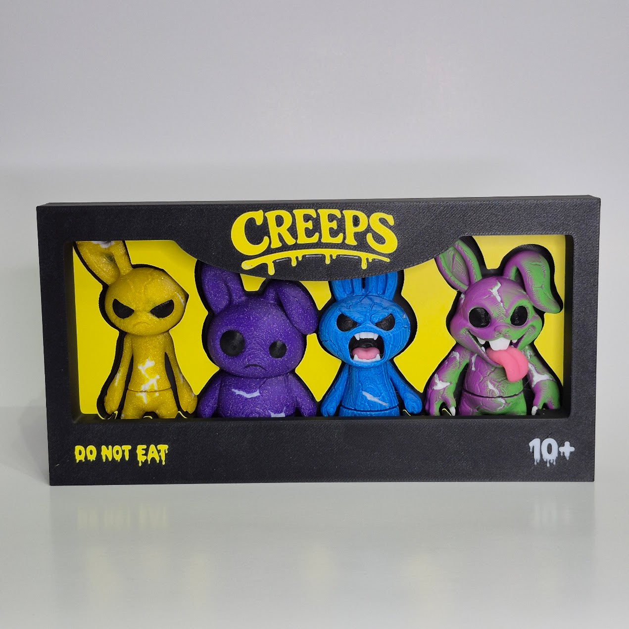 Spooky Marshmallow Creeps 3D Printed Halloween Decorations – Scary Figurines