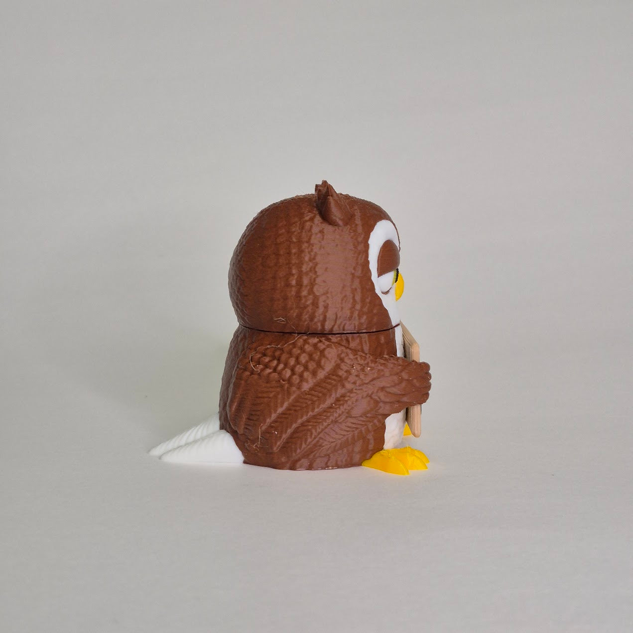 Careless Owl Figurine, Animals with Attitude Adult Humor for the Home or Office