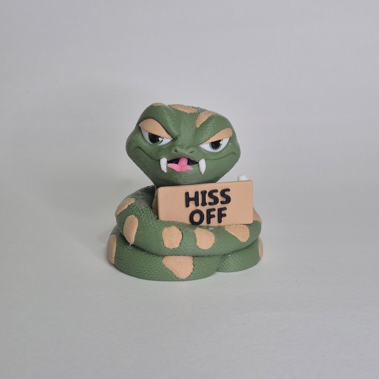 Sassy Snake Figurine - Animals with Attitude Adult Humor for the Home or Office