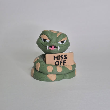 Sassy Snake - Animals with Attitude Funny Animal Figurines for the Home or Office