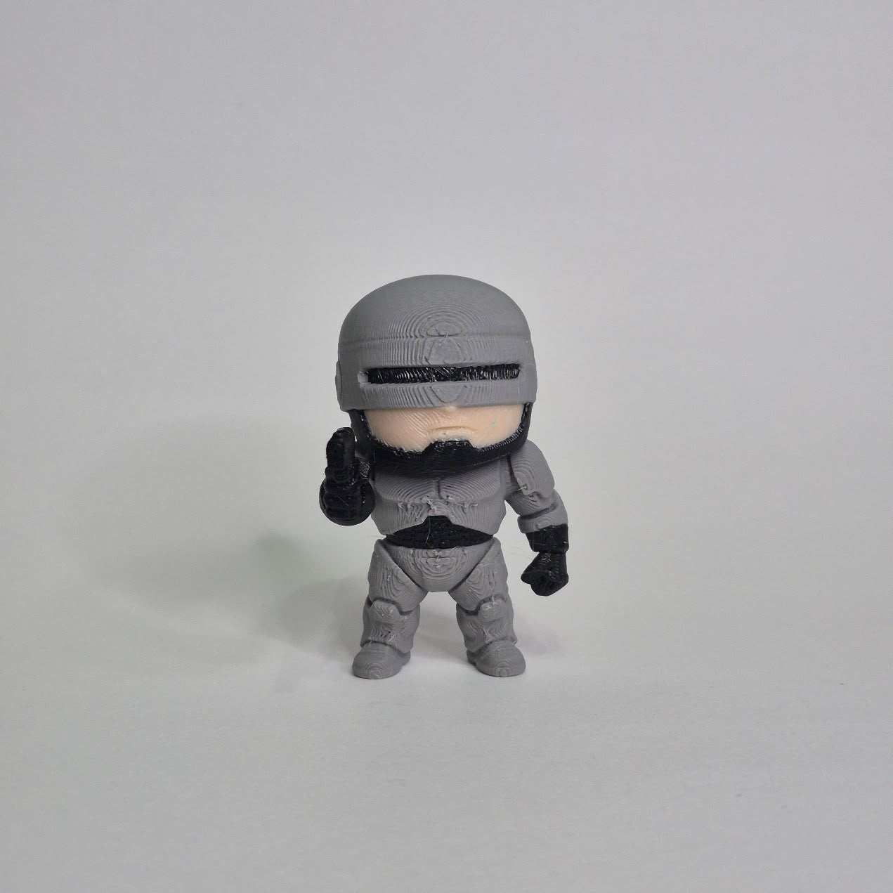 Robocop Mini Flexi Chibi Figure – 80s Retro Action Movie Inspired Desk Toy