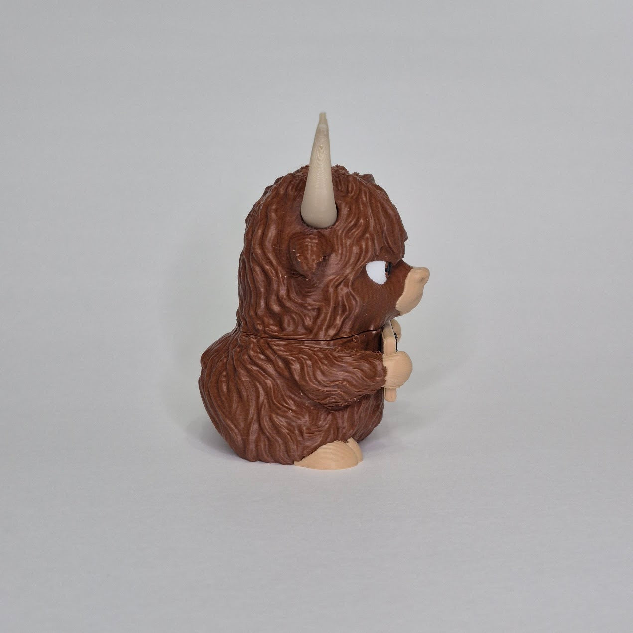 Grumpy Highland Cow Figurine - Animals with Attitude Adult Humor for the Home or Office