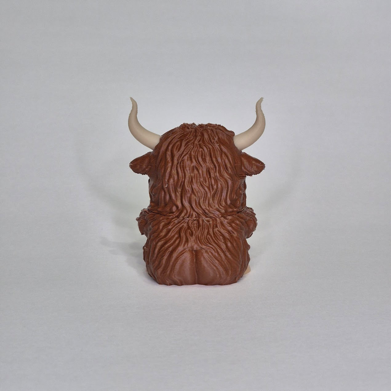 Grumpy Highland Cow Figurine - Animals with Attitude Adult Humor for the Home or Office