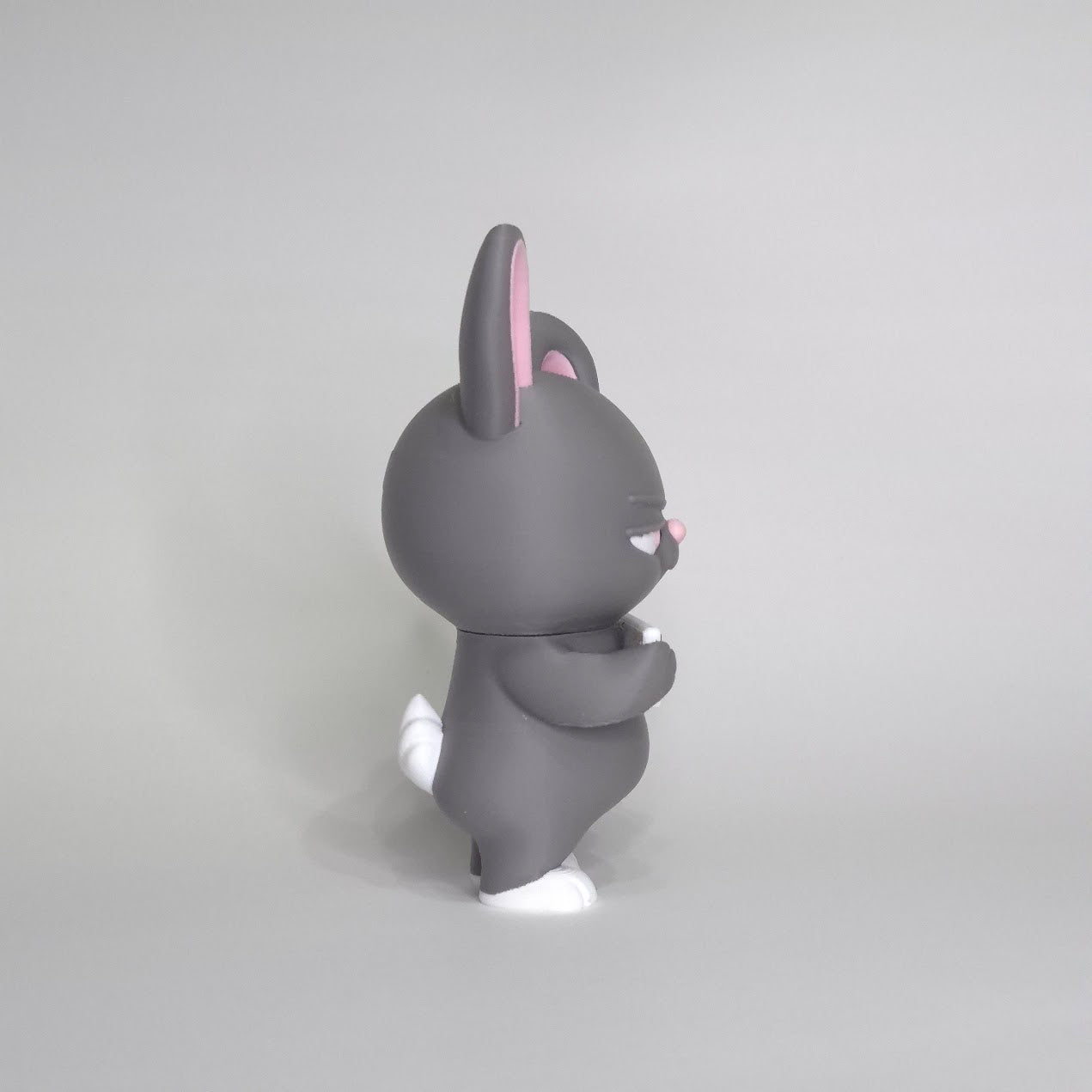 Sarcastic Bunny Figurine - Animals with Attitude Adult Humor for the Home or Office