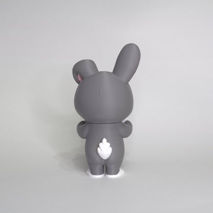 Sarcastic Bunny - Animals with Attitude Funny Animal Figurines for the Home or Office