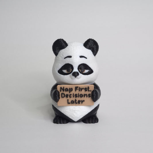 Funny Panda - Animals with Attitude Funny Animal Figurines for the Home or Office